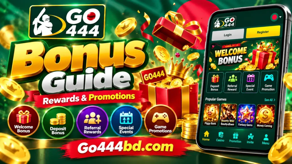 GO444 Bonus and Rewards Guide